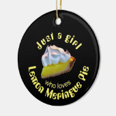 レモンメレンゲのパイが大好きな女の子 セラミックオーナメント (左)