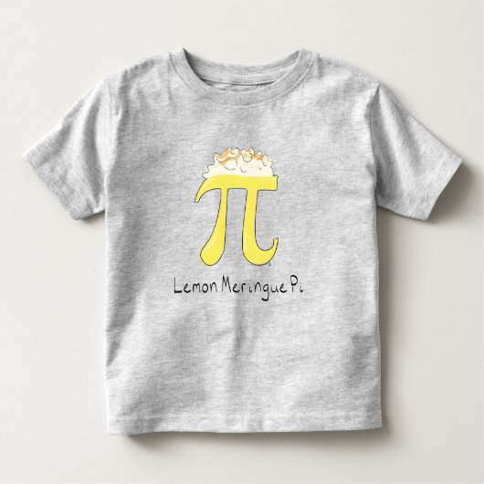 レモンメレンゲパイかわいい数学キッズトドラーTシャツ トドラーTシャツ (正面)