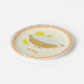 レモンメレンゲパイパイピデイ|紙プレート ペーパープレート (アングル)