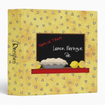 レモンメレンゲパイレシピバインダー