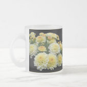 レモンメレンゲ菊 フロストグラスマグカップ (左)