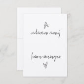 レモンメレンゲ食品ラベルテントカード (正面/裏面)