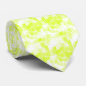 「レモンメレンゲ」幾何学的アートタイ ネクタイ (ロール)