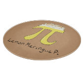 レモンメレンゲPiデイかわいい数学パイ切りボード カッティングボード (角)