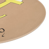 レモンメレンゲPiデイかわいい数学パイ切りボード カッティングボード (角)