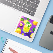 レモンモックカラフルテール シール (ノートパソコンとiPhone)