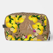 レモンモノグラムブラウン ドップキット (正面)