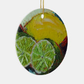 レモンライムのオーナメント セラミックオーナメント (右)
