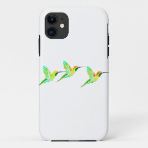 レモンライムのシャーベットのハチドリ iPhone 11 ケース