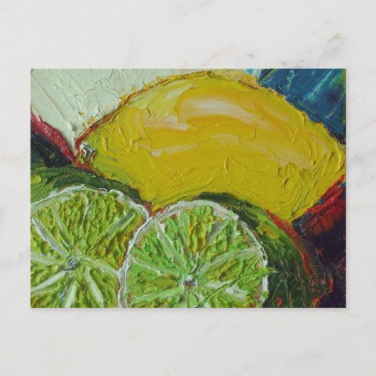 レモンライムはがき ポストカード (正面)