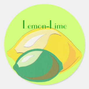 レモンライムシール ラウンドシール