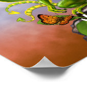 レモンライムドラゴン11x14 （4x6以上） ポスター (角)