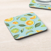 レモンライムフルーツコースター | Fruit Coaster Set コースター (左側)
