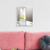 レモンライム氷水色8x10 キャンバスプリント (インサイチュ (リビング))