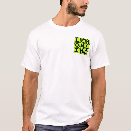 レモンライム, カラー Tシャツ (正面)