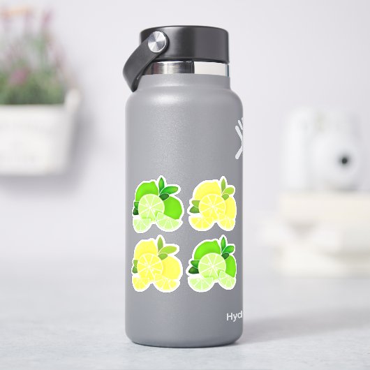 レモンライム|レモンライムスライスのサニーシトラス シール (HydroFlask)