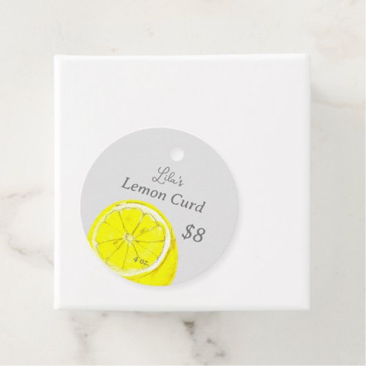 レモンラベルコンディーメント自家製ソース価格 フェイバータグ (インサイチュ)