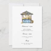 レモンリハ地中海のーサルディナー招待状 招待状 (裏面)