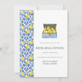 レモンリハ地中海のーサルディナー招待状 招待状 (正面)