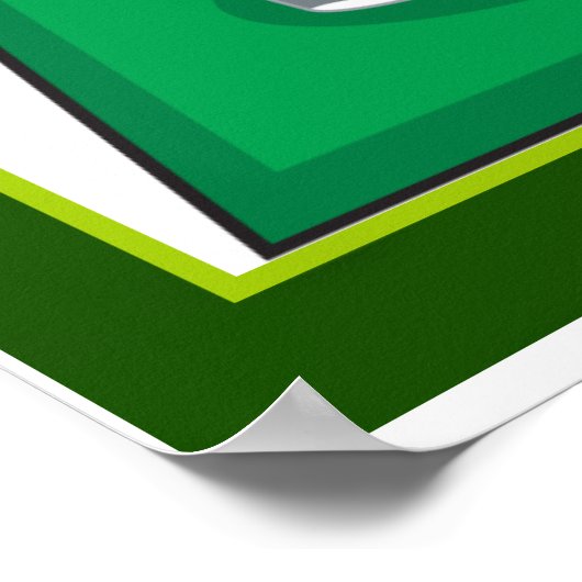 レモンレモンレモネードフレッシュスクイーズ20x18ポスター ポスター (角)