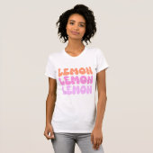 レモンレモンレモンレトロ Tシャツ (正面フル)