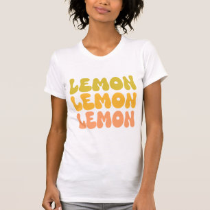 レモンレモンレモンレトロ Tシャツ