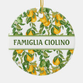 レモンレモン セラミックオーナメント (正面)