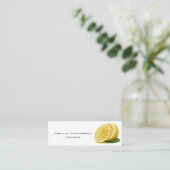 レモンロゴ スキニー名刺 (スタンド正面)
