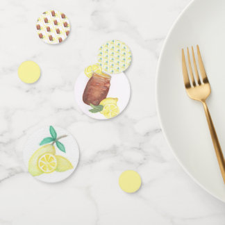 レモン入りの甘いお茶 コンフェッティ