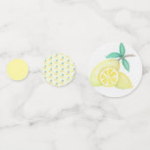 レモン入りの甘いお茶 コンフェッティ (裏面)