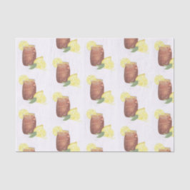 レモン入りの甘いお茶 薄葉紙