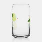 レモン入りガラス飲料缶/ライムデザイン ガラス缶 (左)