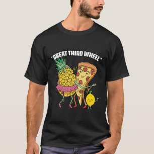 レモン入りピッツァにピアニルハワイアン Tシャツ