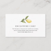 レモン分岐エンクロージャカード エンクロージャーカード (正面)