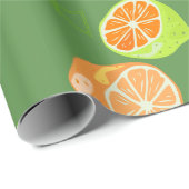 レモン包み紙 ラッピングペーパー (ロールコーナー)