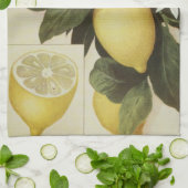 レモン台所タオル キッチンタオル (折り畳み)
