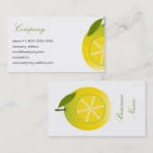 レモン名刺 名刺 (正面/裏面)