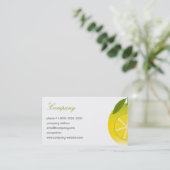 レモン名刺 名刺 (スタンド正面)
