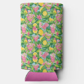 レモン名門私立校風のトロピカルカクテル |モノグラム スリム缶クーラー (裏面)