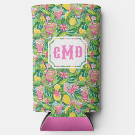 レモン名門私立校風のトロピカルカクテル |モノグラム スリム缶クーラー