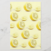 レモン固定 便箋 (正面)