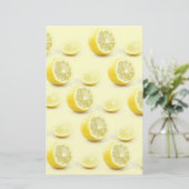 レモン固定 便箋 (スタンド正面)