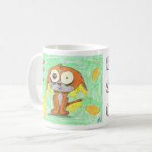 レモン圧搾猫 コーヒーマグカップ (正面左)