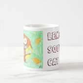 レモン圧搾猫 コーヒーマグカップ (中央)