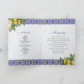 レモン地中海のの結婚注文をタイル プログラム (内部)