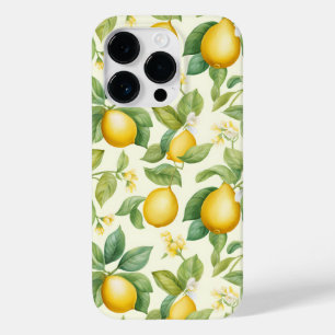 レモン地中海のの花柑橘類 Case-Mate iPhone 14 PROケース