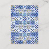 レモン地中海のグリーンベビーが本を持ってくる エンクロージャーカード (裏面)