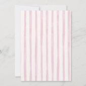 レモン地中海の付きピ結婚ックコケット 招待状 (裏面)