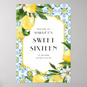 レモン地中海のSweet sixteenへようこそ ポスター (正面)