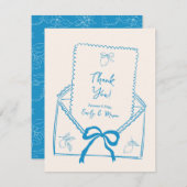 レモン婚約パーティ結婚またはサンキュー 招待状 (正面/裏面)